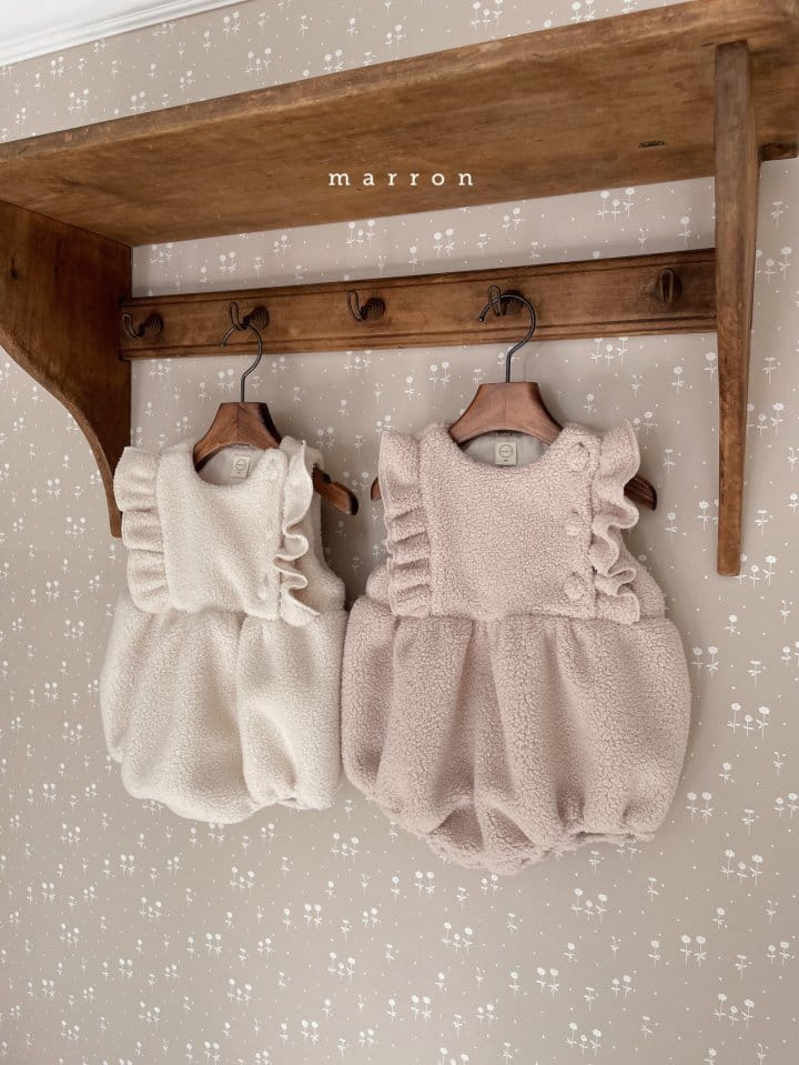 Marron Kid - Korean Baby Fashion - #babyclothing - Cozy Bodysuit - 11
