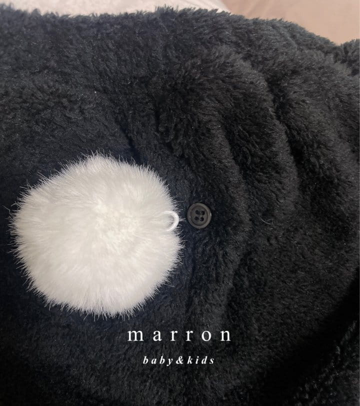 Marron Kid - Korean Baby Fashion - #babyfashion - Cozy Rabbit Bebe Set - 8