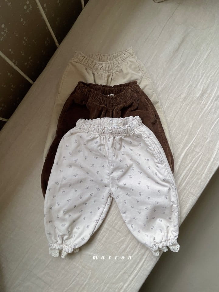 Marron Kid - Korean Children Fashion - #toddlerclothing - Ditto Pants - 6