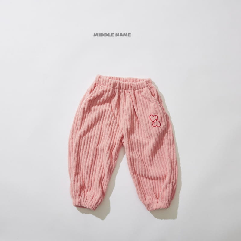 Middle Name - Korean Children Fashion - #Kfashion4kids - Big Rib Pants - 3