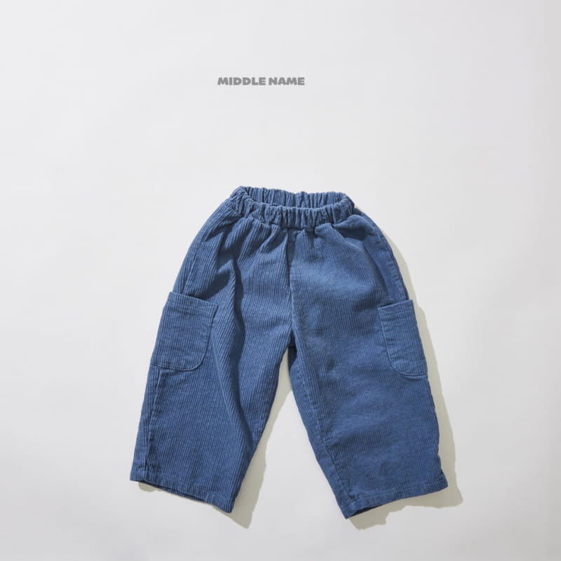Middle Name - Korean Children Fashion - #childofig - Rib Pocket Pants - 2