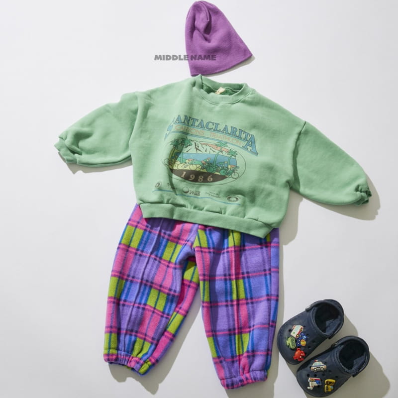 Middle Name - Korean Children Fashion - #childofig - Check Pintuck Pants - 6