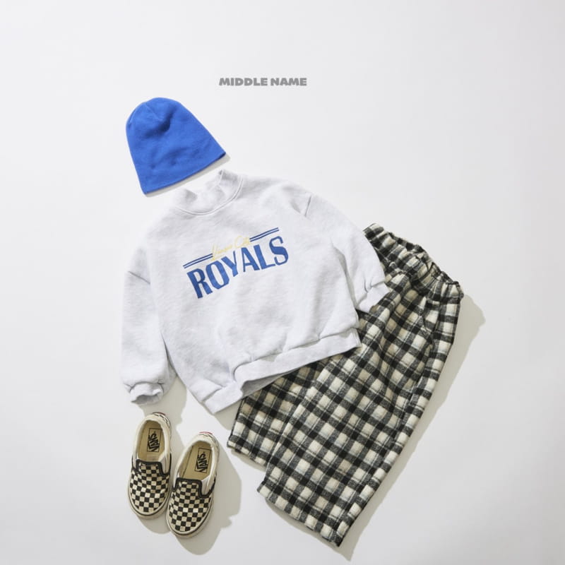 Middle Name - Korean Children Fashion - #childofig - Royal Sweatshirt - 5