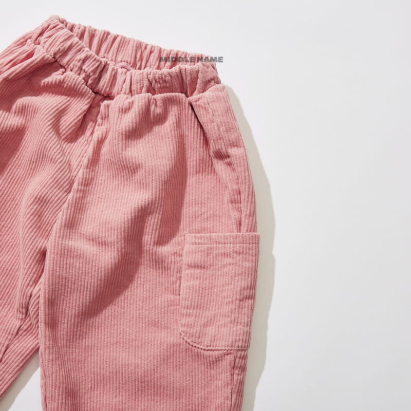 Middle Name - Korean Children Fashion - #childofig - Rib Pocket Pants - 3