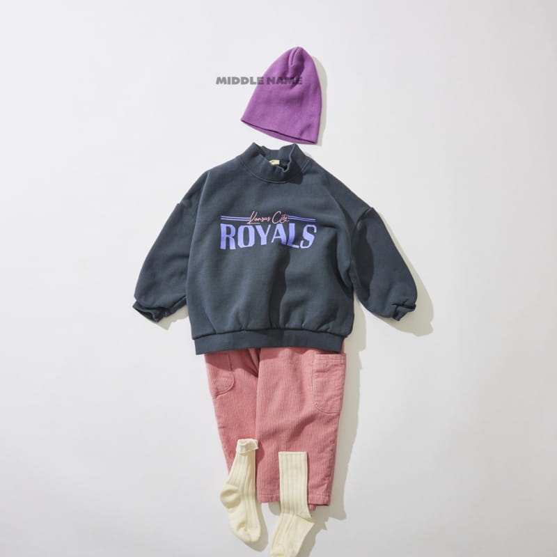Middle Name - Korean Children Fashion - #childrensboutique - Royal Sweatshirt - 6