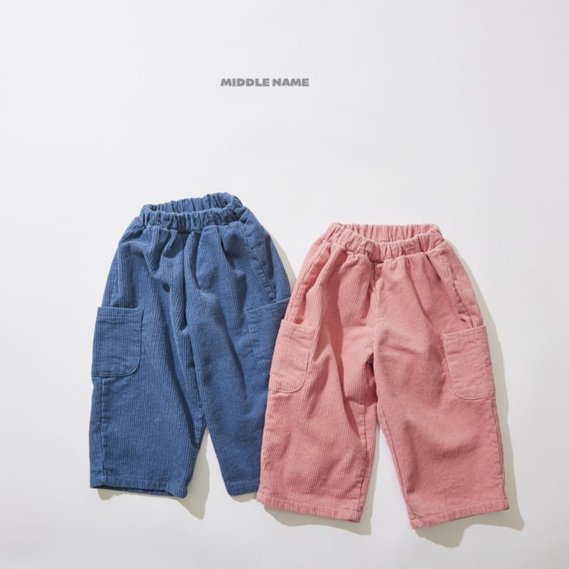 Middle Name - Korean Children Fashion - #childofig - Rib Pocket Pants - 4