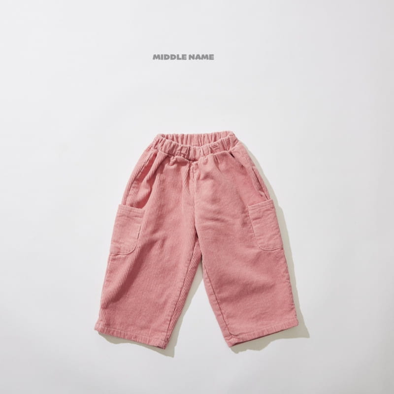 Middle Name - Korean Children Fashion - #prettylittlegirls - Rib Pocket Pants