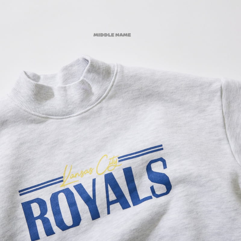 Middle Name - Korean Children Fashion - #stylishchildhood - Royal Sweatshirt - 3