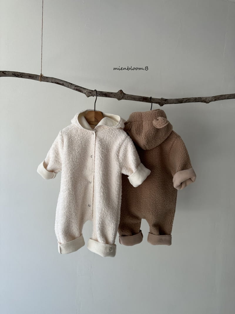 Mienbloom B - Korean Baby Fashion - #babyclothing - Bbogle Bear Bodysuit - 2