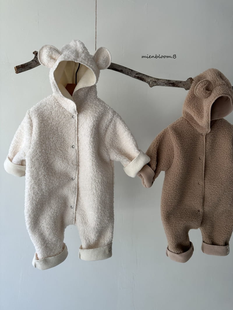 Mienbloom B - Korean Baby Fashion - #babyfashion - Bbogle Bear Bodysuit - 4