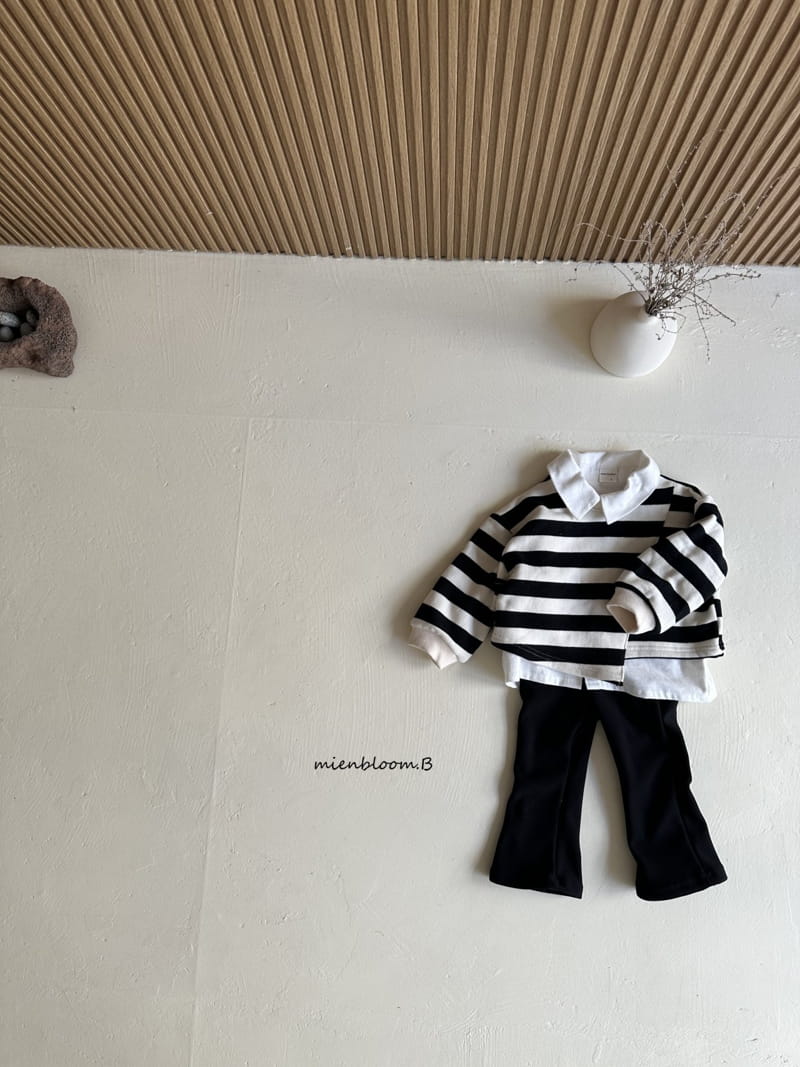 Mienbloom B - Korean Children Fashion - #kidsshorts - Peach Shirt - 10