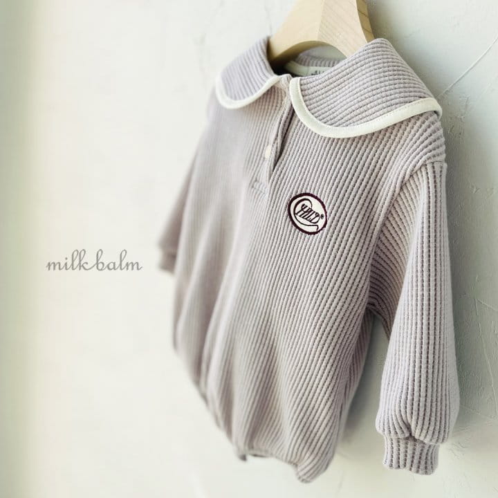Milk Balm - Korean Baby Fashion - #babyboutique - Sailor Waffle Bodysuit - 6