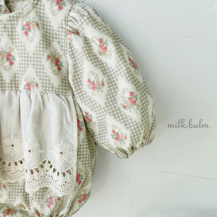 Milk Balm - Korean Baby Fashion - #babyboutiqueclothing - Anna Apron Bodysuit - 5