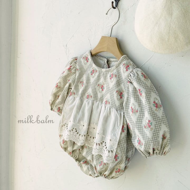 Milk Balm - Korean Baby Fashion - #babyclothing - Anna Apron Bodysuit - 6