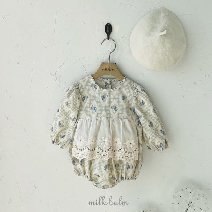Milk Balm - Korean Baby Fashion - #babyfashion - Anna Apron Bodysuit - 7