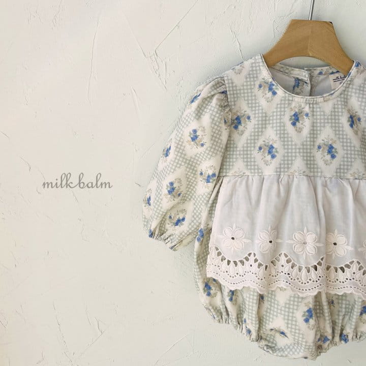 Milk Balm - Korean Baby Fashion - #babyfever - Anna Apron Bodysuit - 8