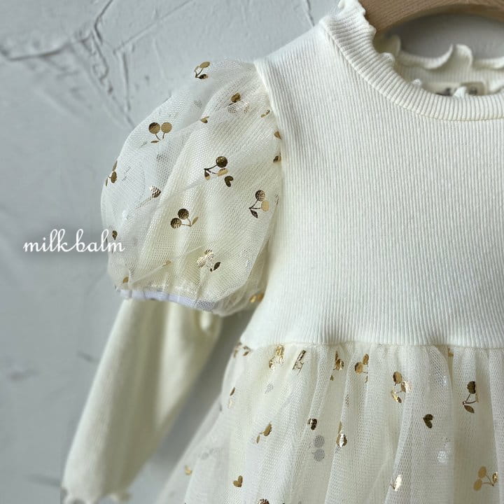 Milk Balm - Korean Children Fashion - #childofig - Milk Cherry One-piece - 6