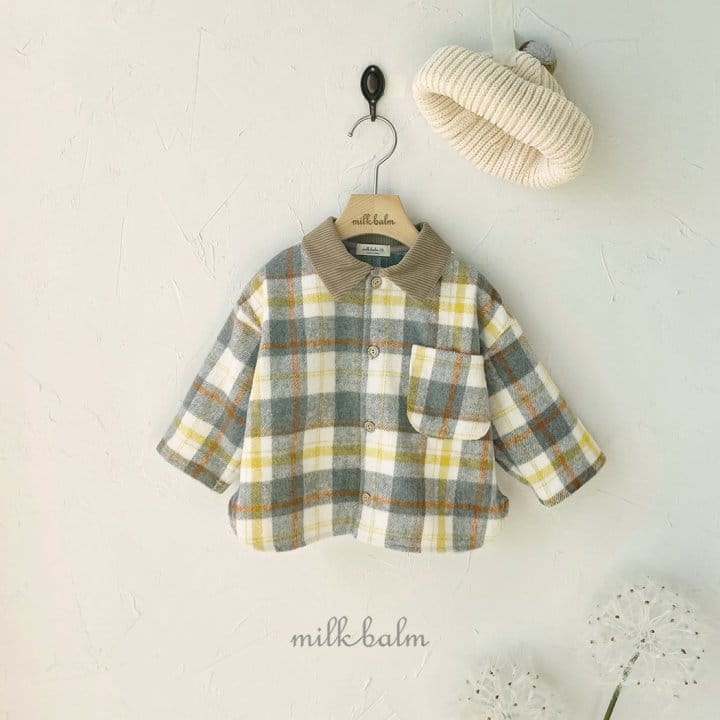 Milk Balm - Korean Children Fashion - #Kfashion4kids - Henry Check Shirt - 4