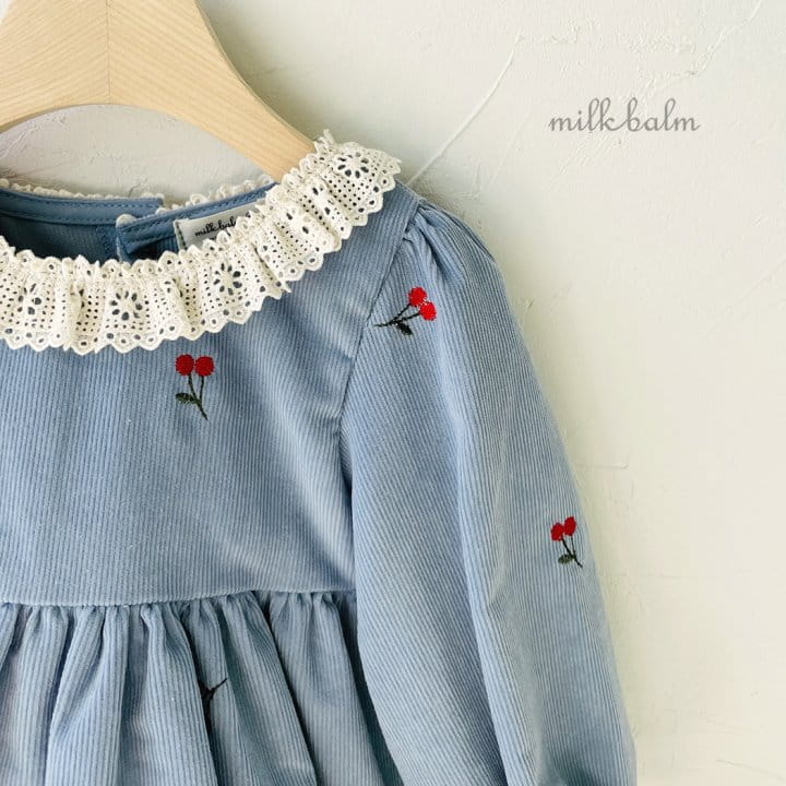 Milk Balm - Korean Children Fashion - #magicofchildhood - Cherry One-piece - 10