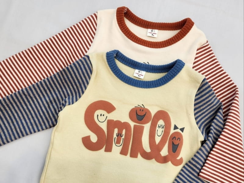 Milk Bebe - Korean Children Fashion - #designkidswear - Smile Tee - 2