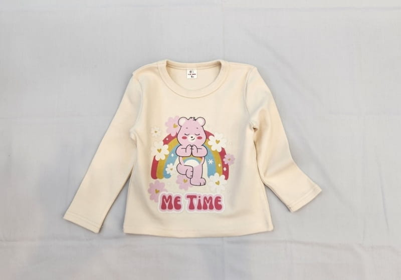 Milk Bebe - Korean Children Fashion - #toddlerclothing - Yoga Bear Tee - 4