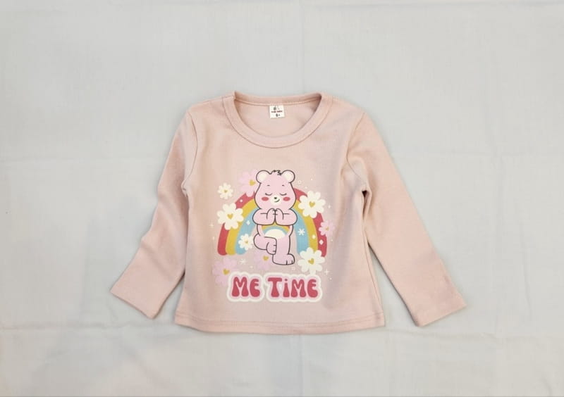 Milk Bebe - Korean Children Fashion - #todddlerfashion - Yoga Bear Tee - 2
