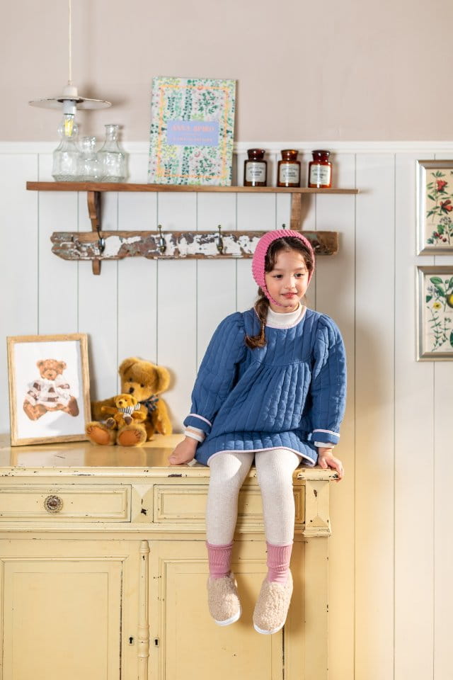 Milk Powder - Korean Children Fashion - #Kfashion4kids - Pie Quilting One-piece - 10