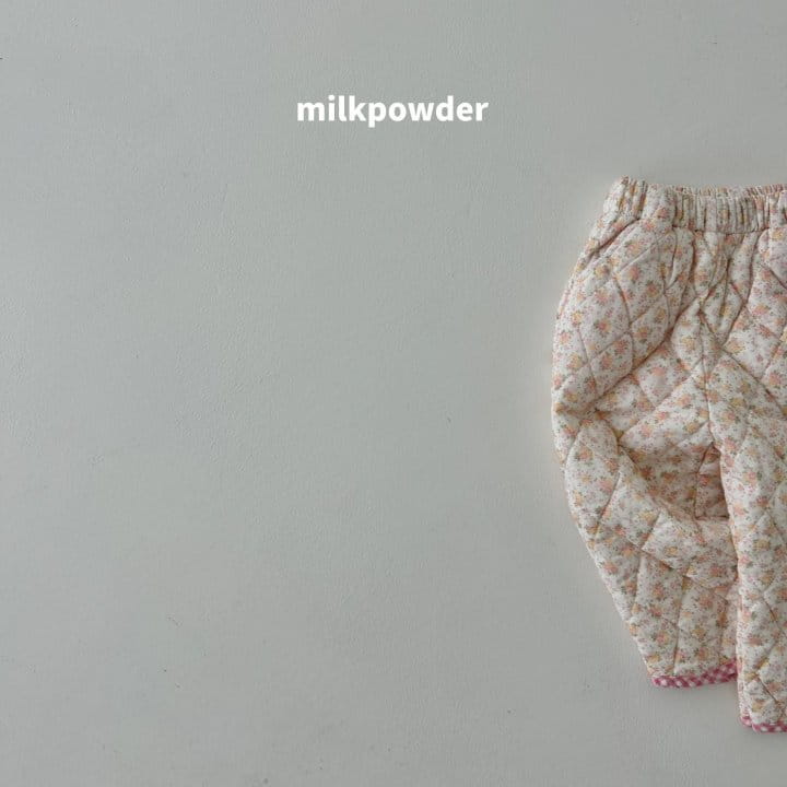 Milk Powder - Korean Children Fashion - #childofig - Bono Quilting Pants - 10