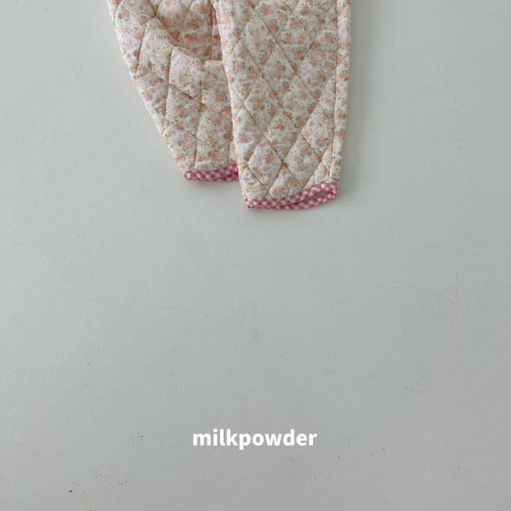 Milk Powder - Korean Children Fashion - #childofig - Bono Quilting Pants - 9