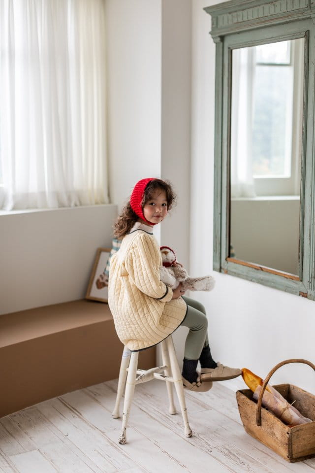 Milk Powder - Korean Children Fashion - #childrensboutique - Pie Quilting One-piece - 4