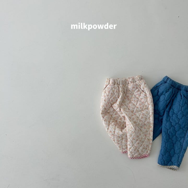 Milk Powder - Korean Children Fashion - #kidsstore - Bono Quilting Pants - 2