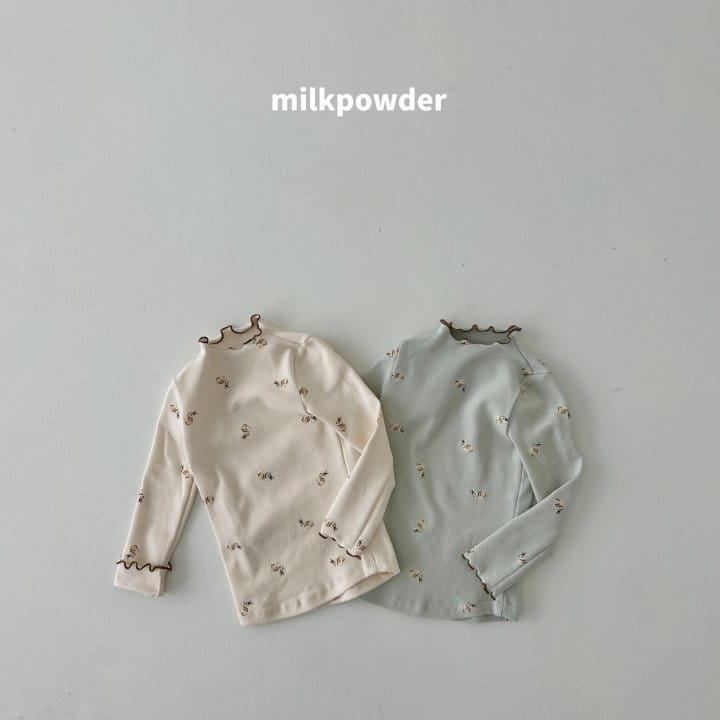 Milk Powder - Korean Children Fashion - #kidzfashiontrend - Mini Rabbit Tee