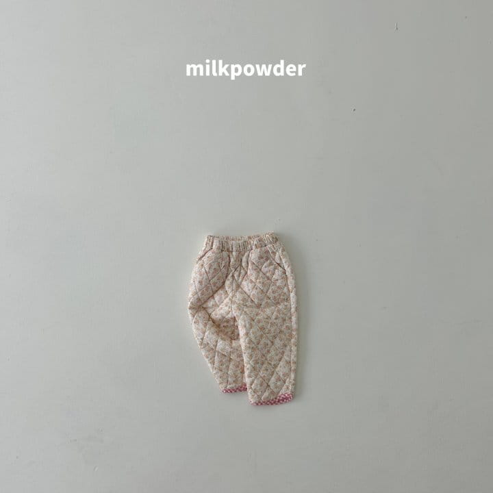 Milk Powder - Korean Children Fashion - #littlefashionista - Bono Quilting Pants - 5