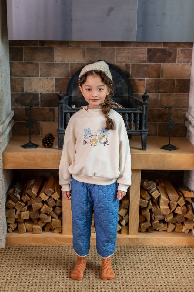Milk Powder - Korean Children Fashion - #littlefashionista - Camping Sweatshirt