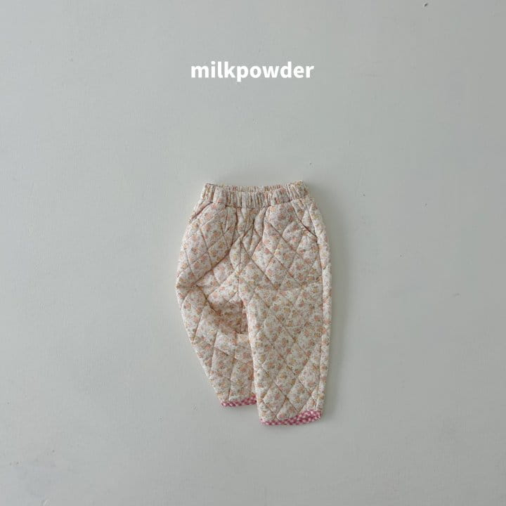 Milk Powder - Korean Children Fashion - #magicofchildhood - Bono Quilting Pants - 6