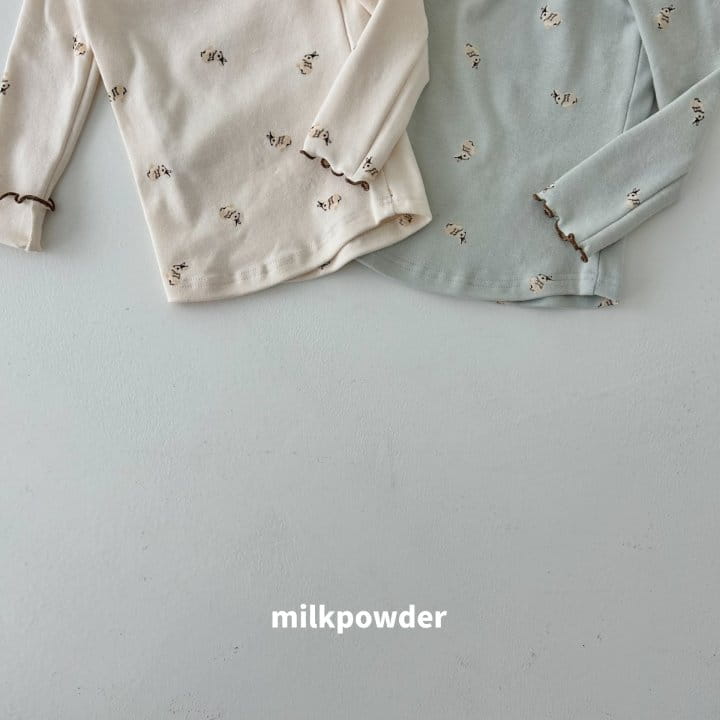 Milk Powder - Korean Children Fashion - #littlefashionista - Mini Rabbit Tee - 4