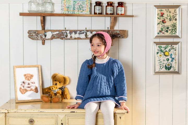 Milk Powder - Korean Children Fashion - #magicofchildhood - Pie Quilting One-piece - 12