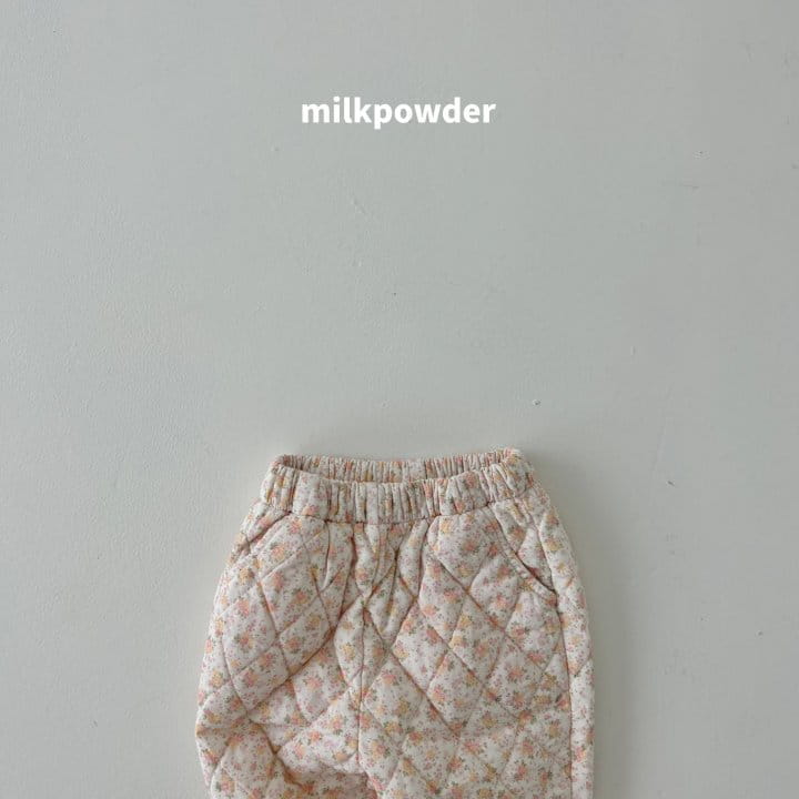 Milk Powder - Korean Children Fashion - #prettylittlegirls - Bono Quilting Pants - 8