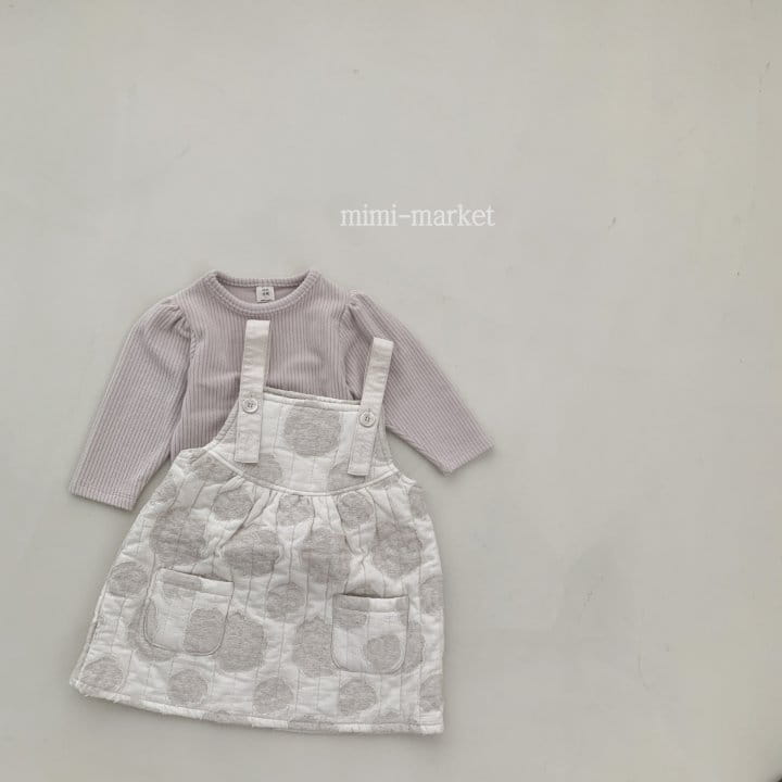 Mimi Market - Korean Baby Fashion - #babyboutique - Cuty Dungarees - 2