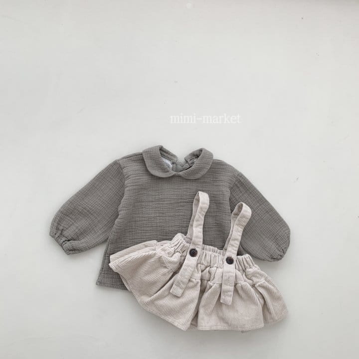 Mimi Market - Korean Baby Fashion - #babyboutique - Wash Blouse - 5