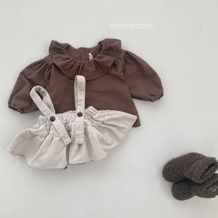 Mimi Market - Korean Baby Fashion - #babyboutique - Small Dot Blouse - 10