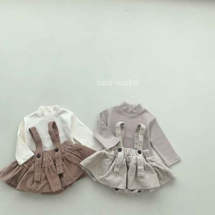 Mimi Market - Korean Baby Fashion - #babyboutiqueclothing - Rib Cancan Skirt - 4