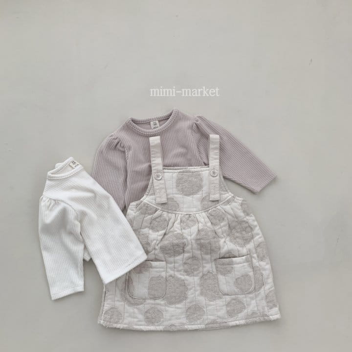 Mimi Market - Korean Baby Fashion - #babygirlfashion - Cuty Dungarees - 7