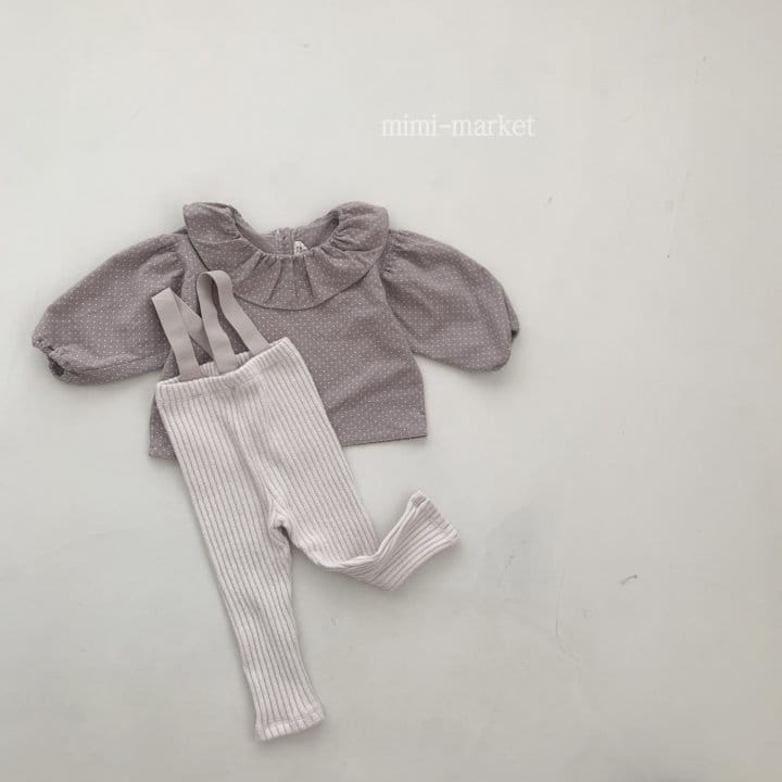 Mimi Market - Korean Baby Fashion - #babywear - Small Dot Blouse - 6