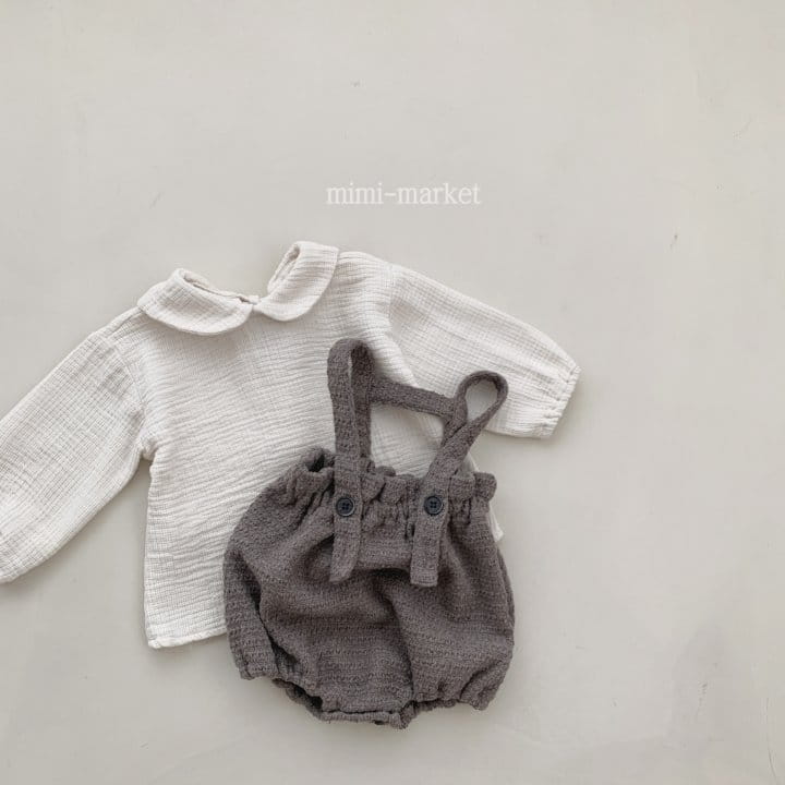 Mimi Market - Korean Baby Fashion - #onlinebabyboutique - Wash Blouse - 2