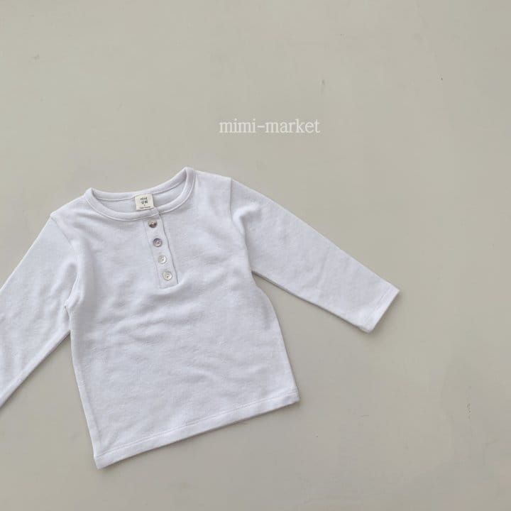 Mimi Market - Korean Baby Fashion - #onlinebabyboutique - Button Tee - 8