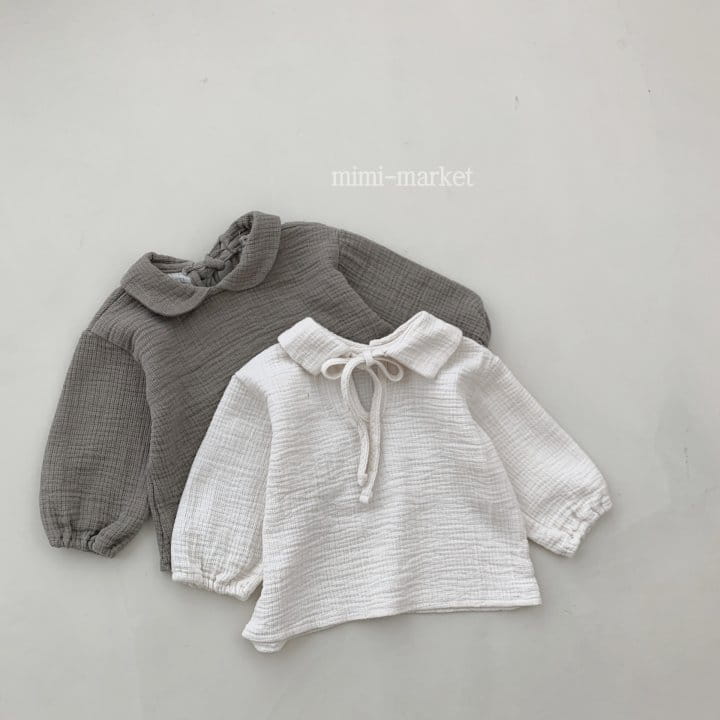 Mimi Market - Korean Baby Fashion - #onlinebabyshop - Wash Blouse - 3