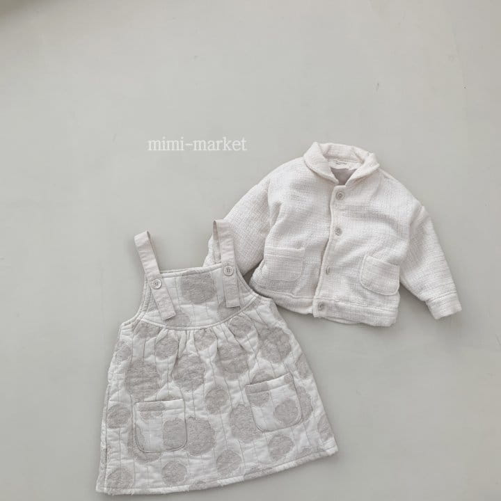 Mimi Market - Korean Baby Fashion - #smilingbaby - Cuty Dungarees