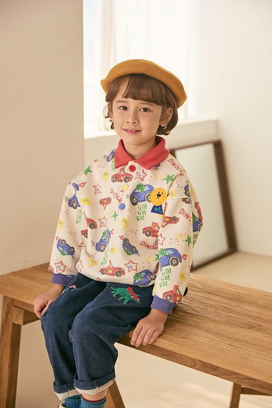Mimico - Korean Children Fashion - #childofig - Collar Warm Tee - 8