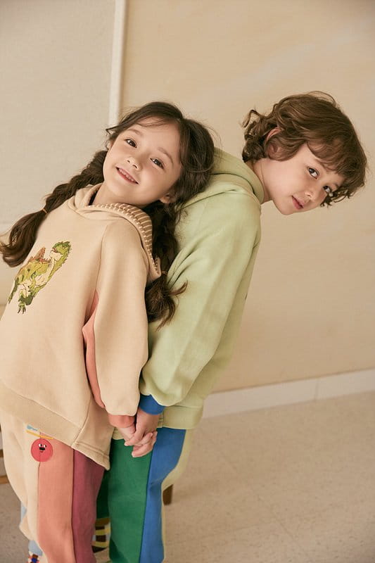 Mimico - Korean Children Fashion - #childofig - Saurus Hoody Tee - 10